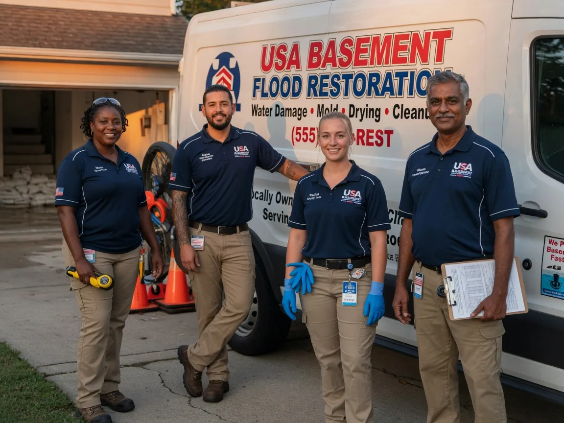 Basement Flood Cleanup company in Wittman, MD